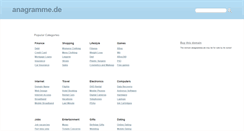 Desktop Screenshot of anagramme.de